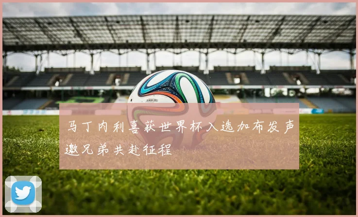 马丁内利喜获世界杯入选加布发声邀兄弟共赴征程